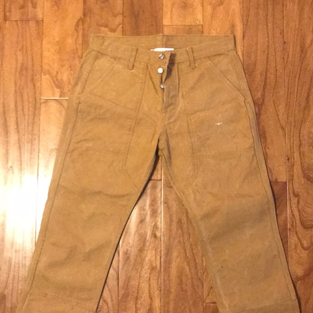 Topo Designs 12oz duck canvas work pants